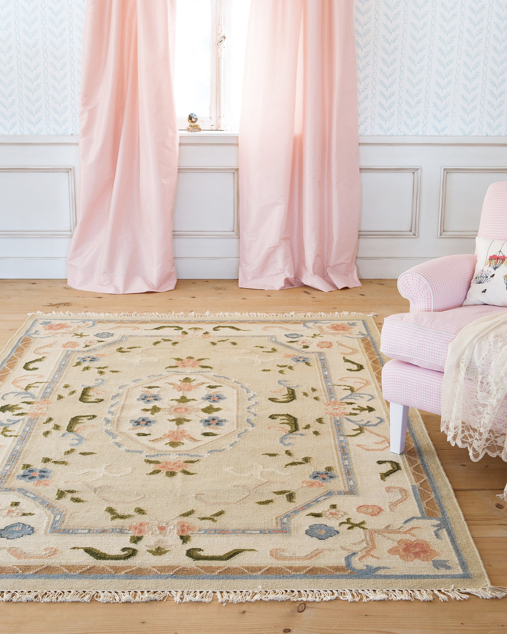 Aubussonteppich Madeleine