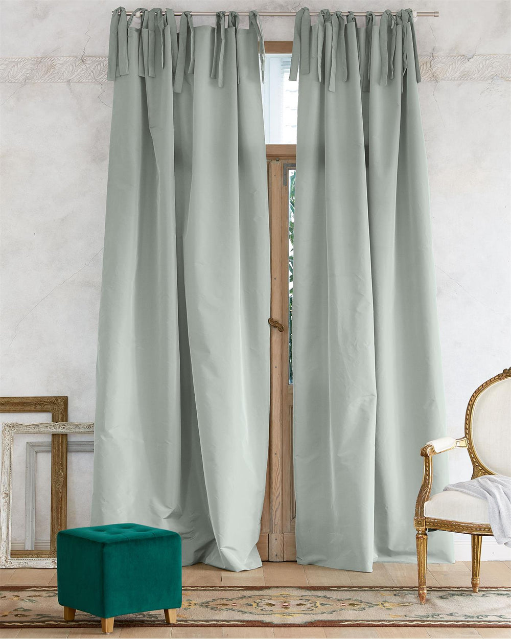 Faux-Silk-Vorhang Water