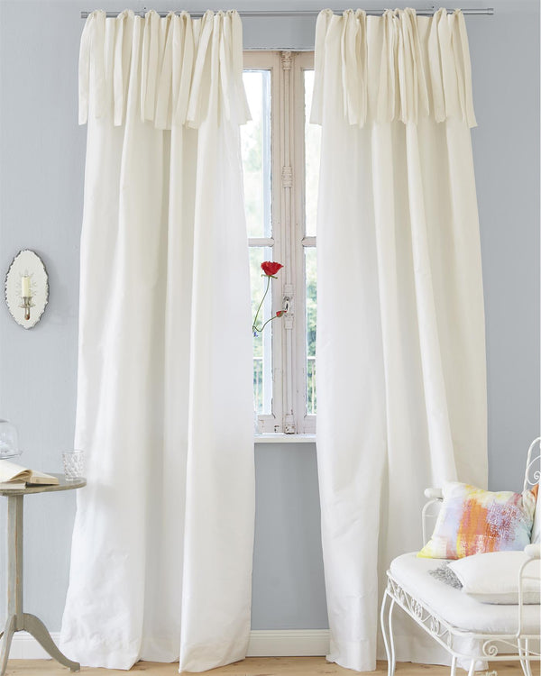 Faux-Silk-Vorhang Snow-White