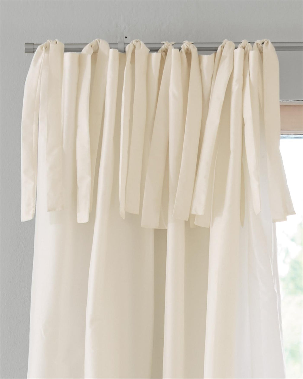 Faux-Silk-Vorhang Snow-White