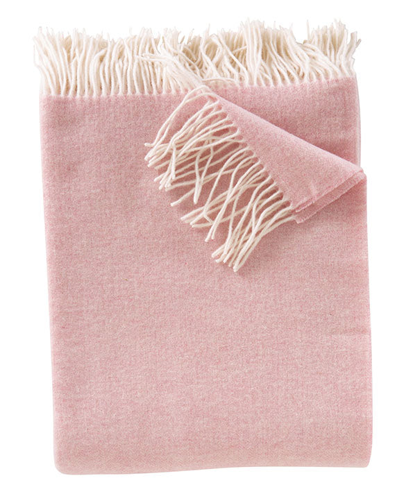 Wolldecke rosa
