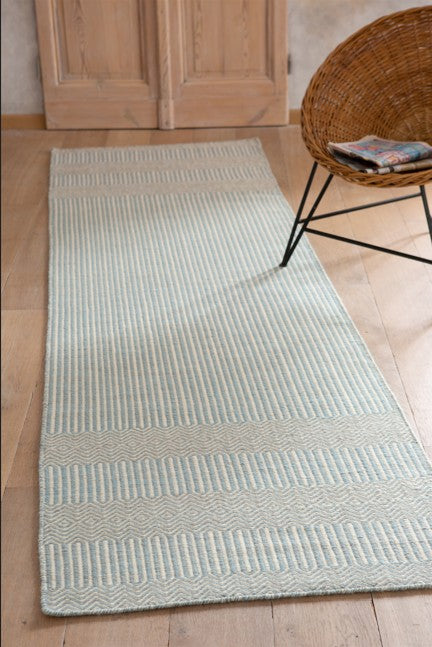 Teppichläufer Blue Ivory