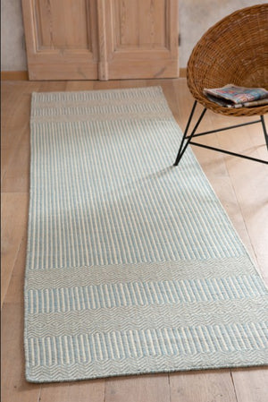 Teppichläufer Blue Ivory