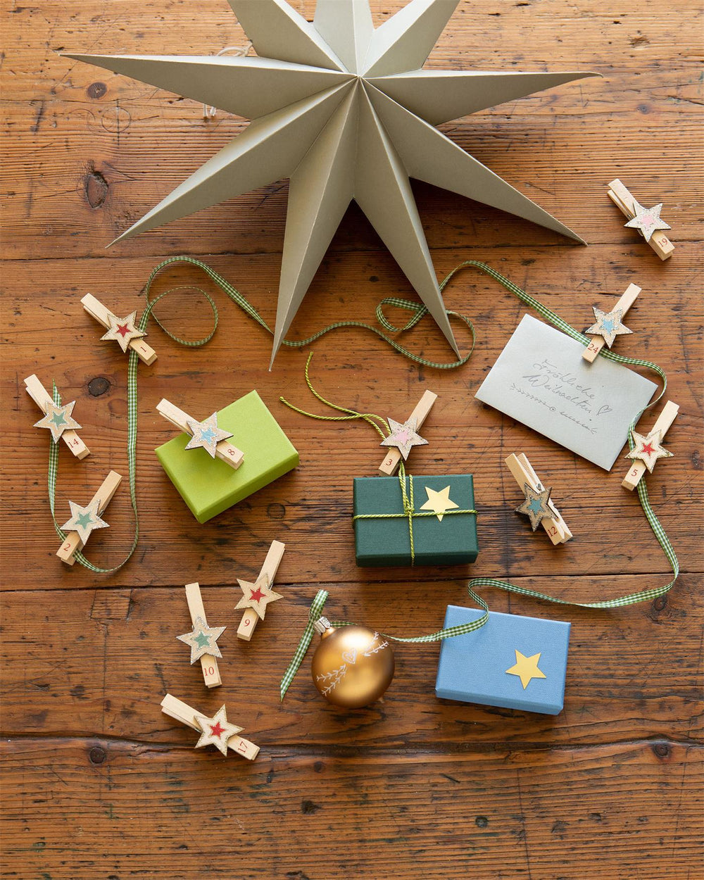 Adventskalender Sternchen