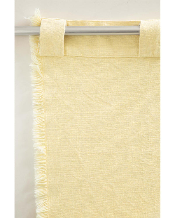 Fransenvorhang Zartgelb