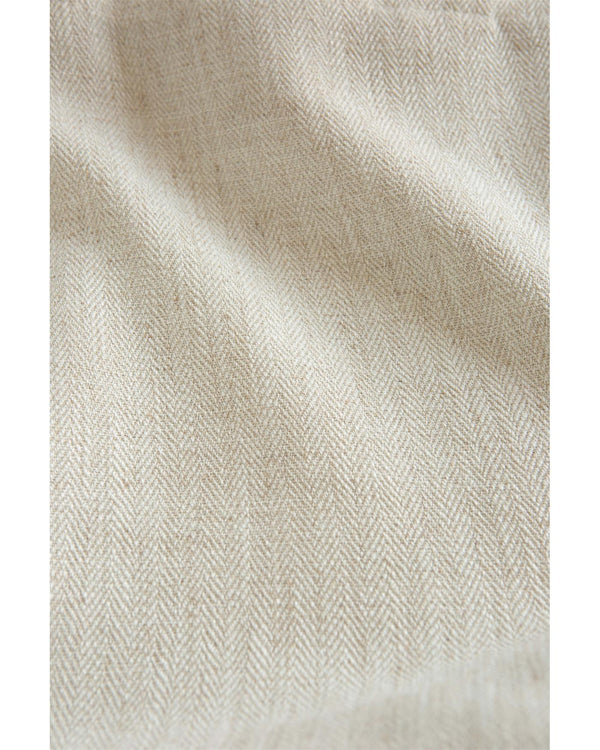 Vorhang Herringbone Cremeweiß