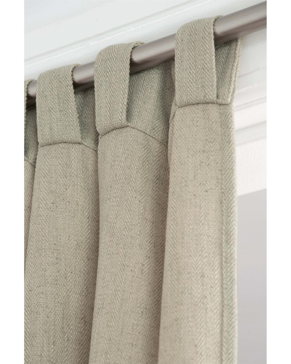 Vorhang Herringbone Naturton