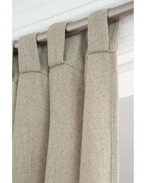 Vorhang Herringbone Naturton