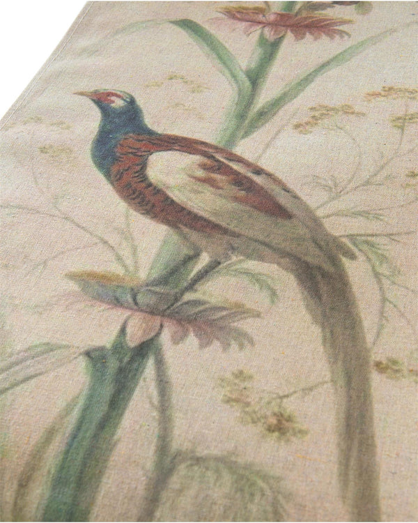 Wandbild Vögel mit Dachs