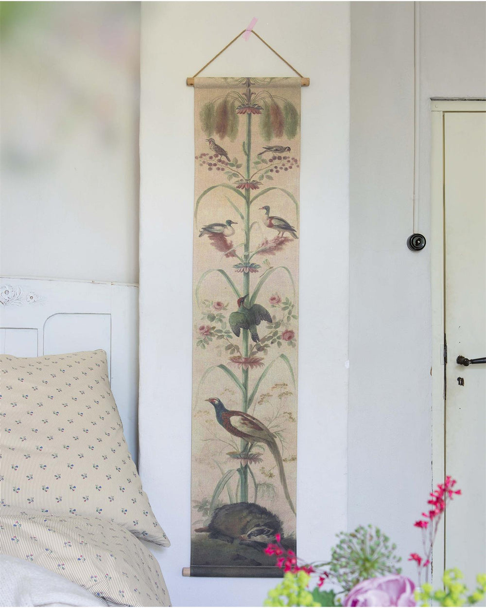 Wandbild Vögel mit Dachs