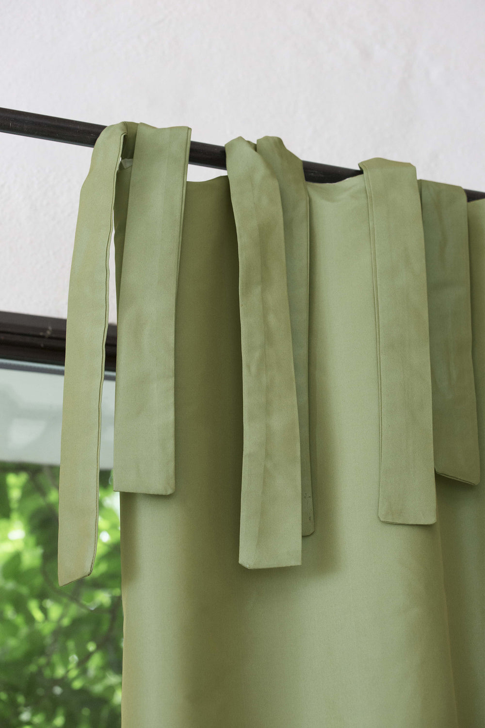 Faux-Silk Vorhang Salbei