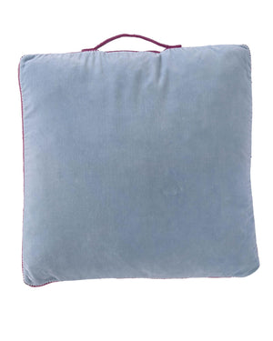 Kissenhülle Boho Pastellblau