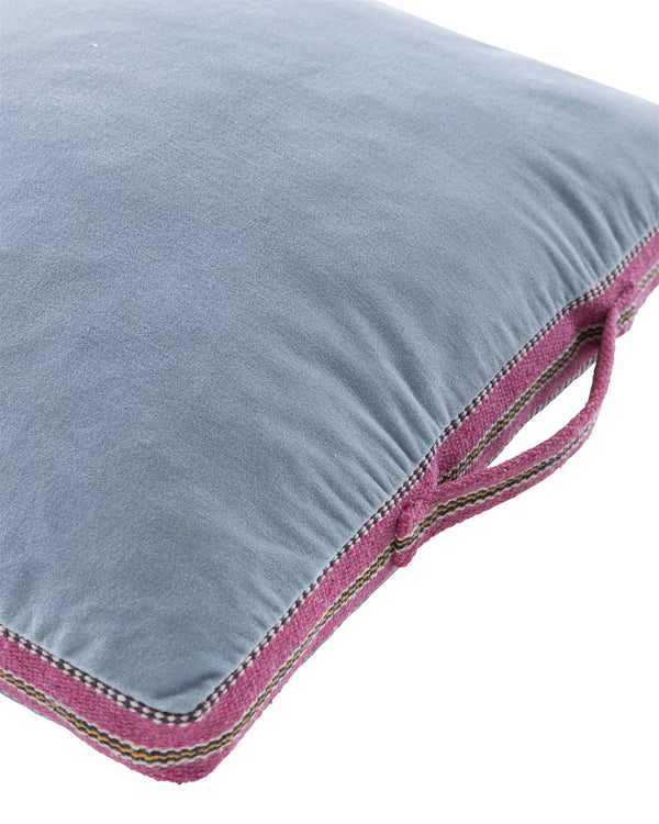 Kissenhülle Boho Pastellblau