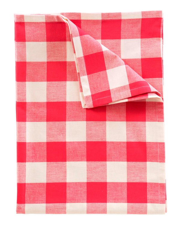 Tischdecke großes Madraskaro Rot