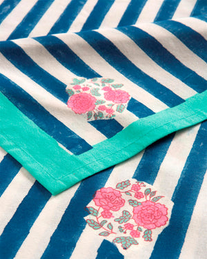 Tischdecke Juliette Handstempeldruck