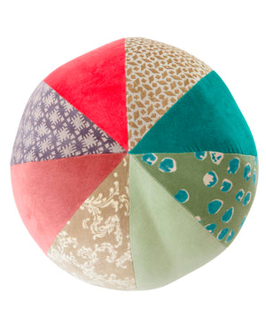 Dekoball Patchwork Handstempeldruck