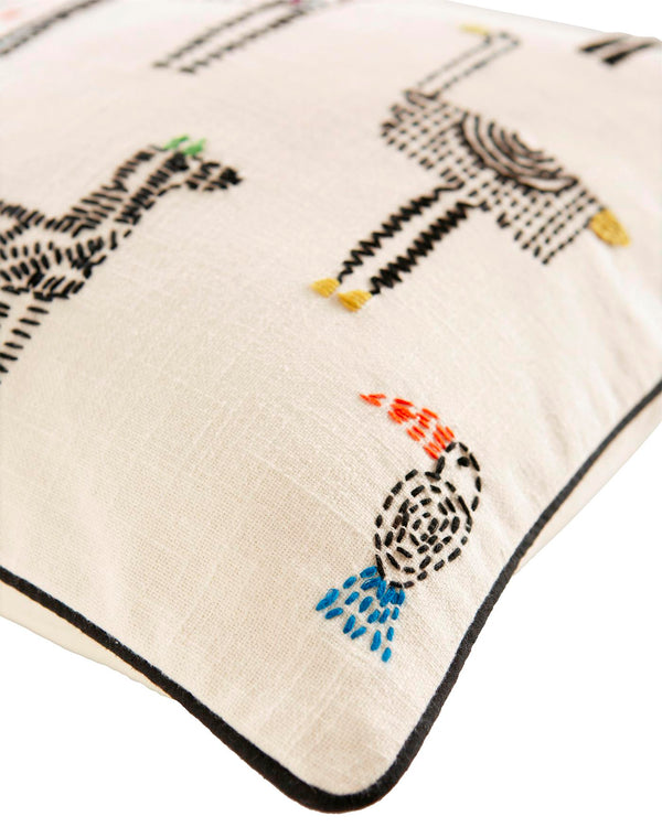 Kissenhülle Tribal Fauna