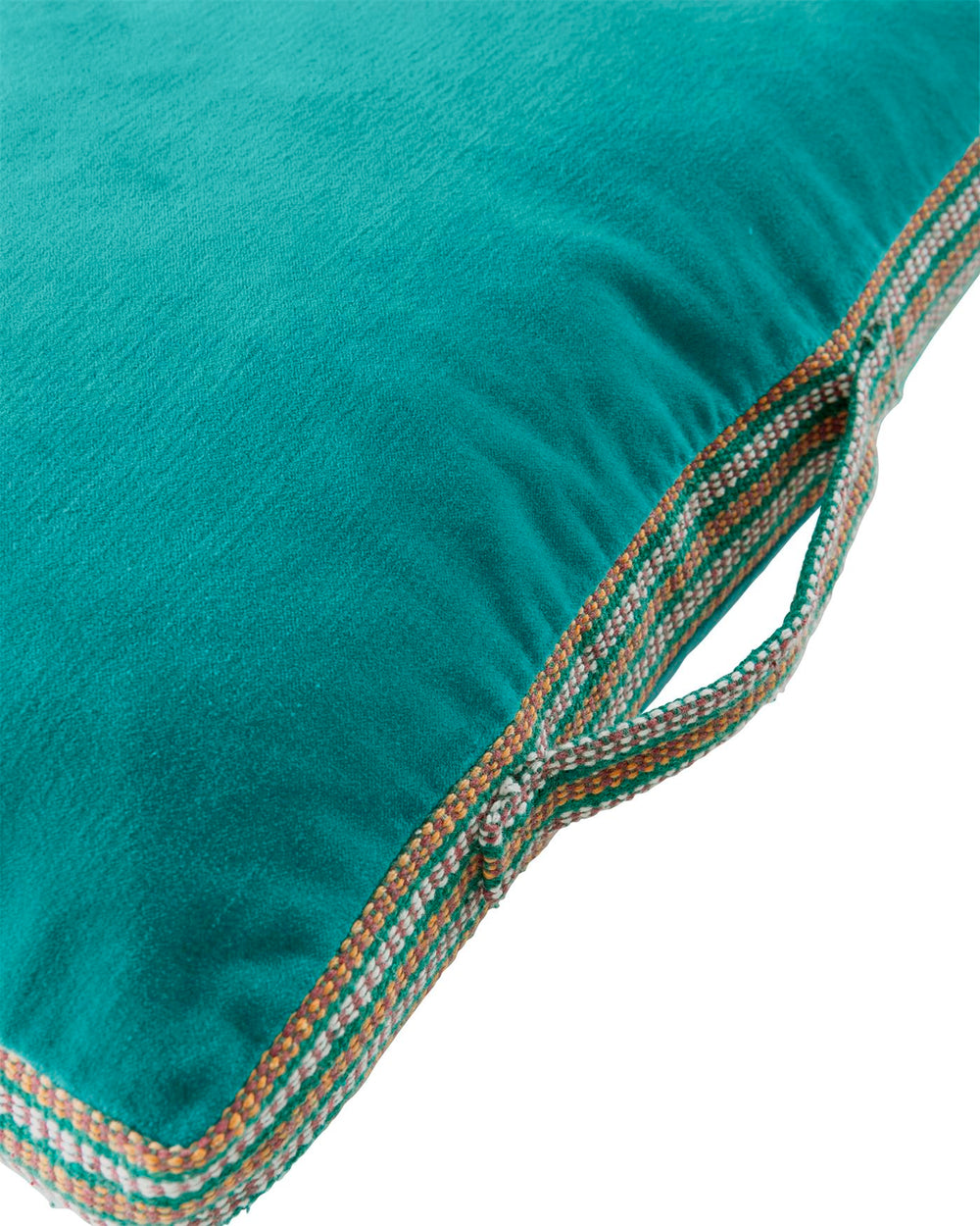 Kissenhülle Boho Azurblau