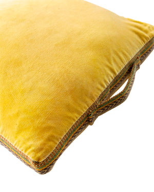 Kissenhülle Boho Gelb