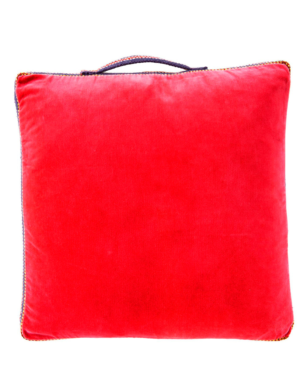 Kissenhülle Boho Rot-Pink