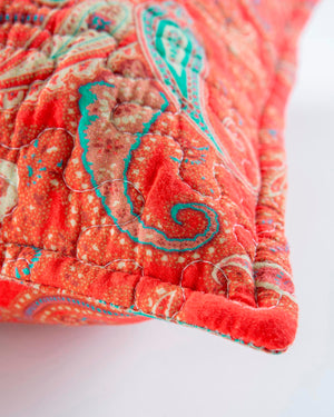 Paisleyquiltkissenhülle Babylon