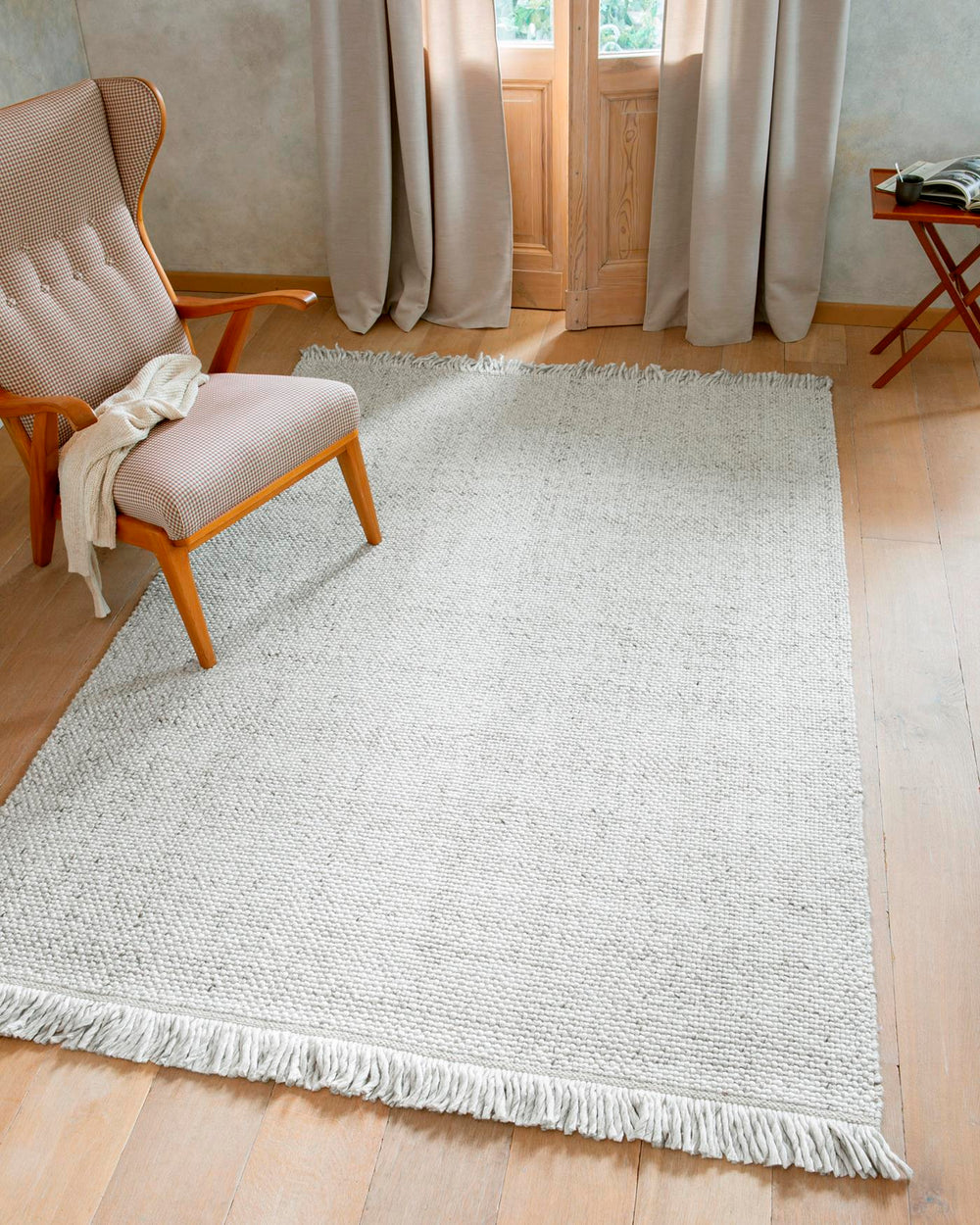 Teppich Stockholm Silbergrau