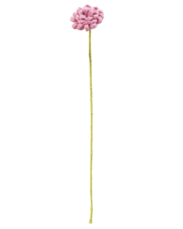Filzblume Rosa