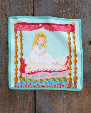 Waschlappen Prinzessin auf der Erbse