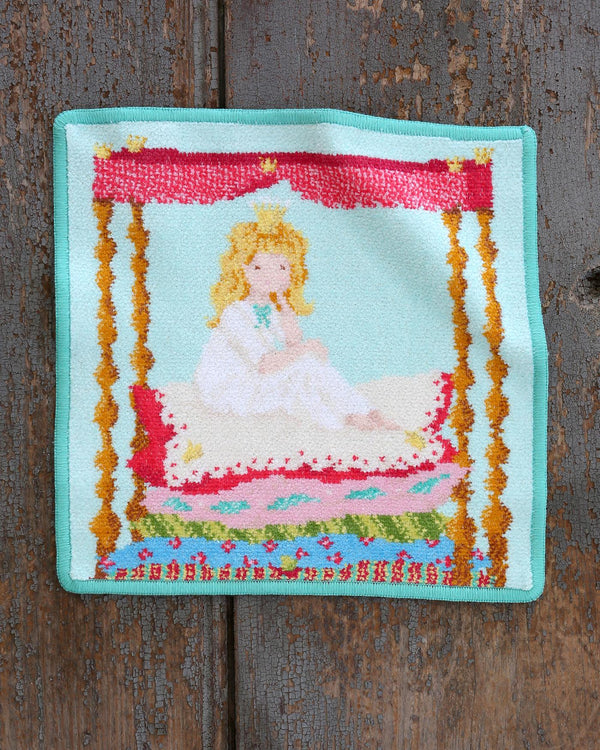 Waschlappen Prinzessin auf der Erbse