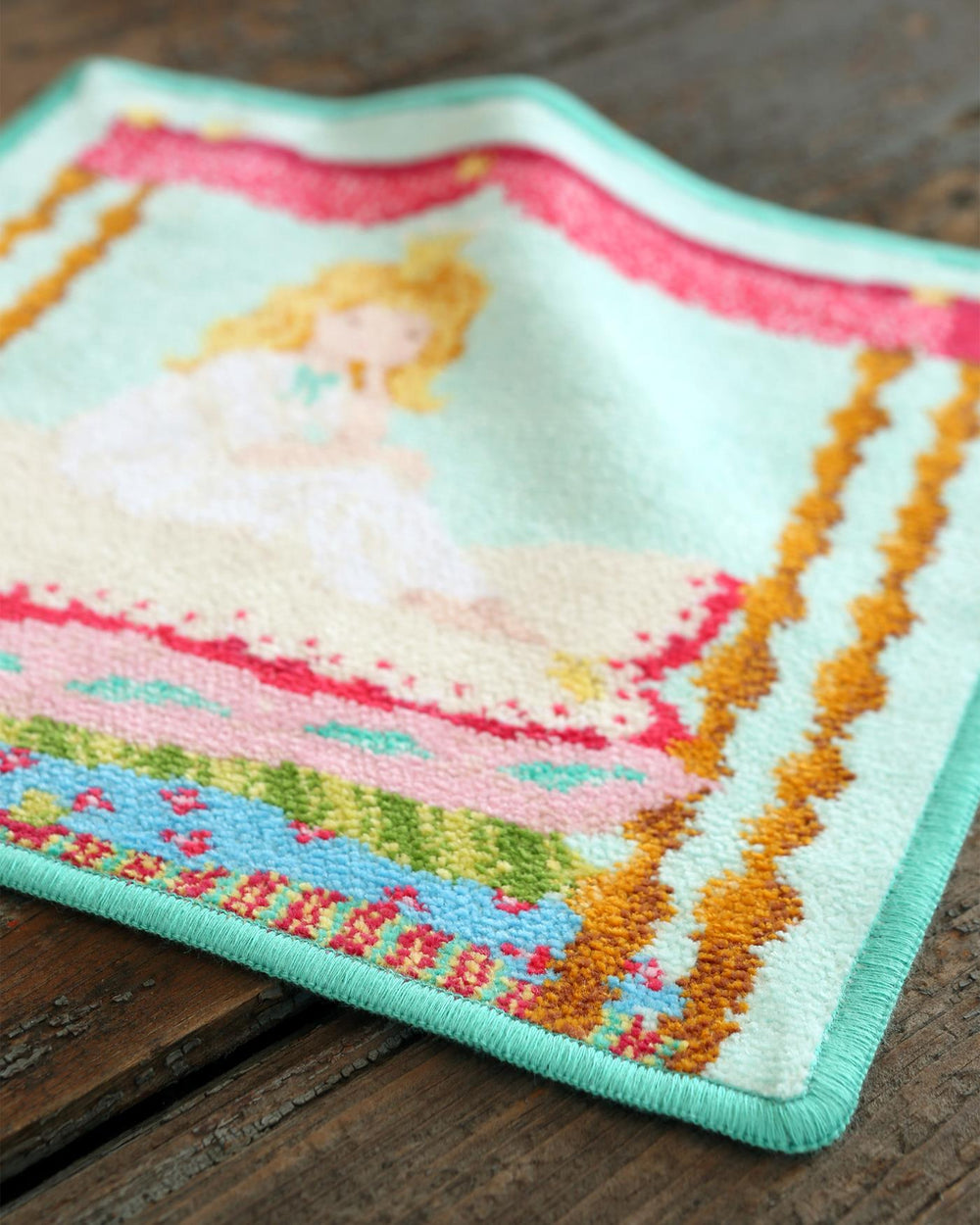Waschlappen Prinzessin auf der Erbse