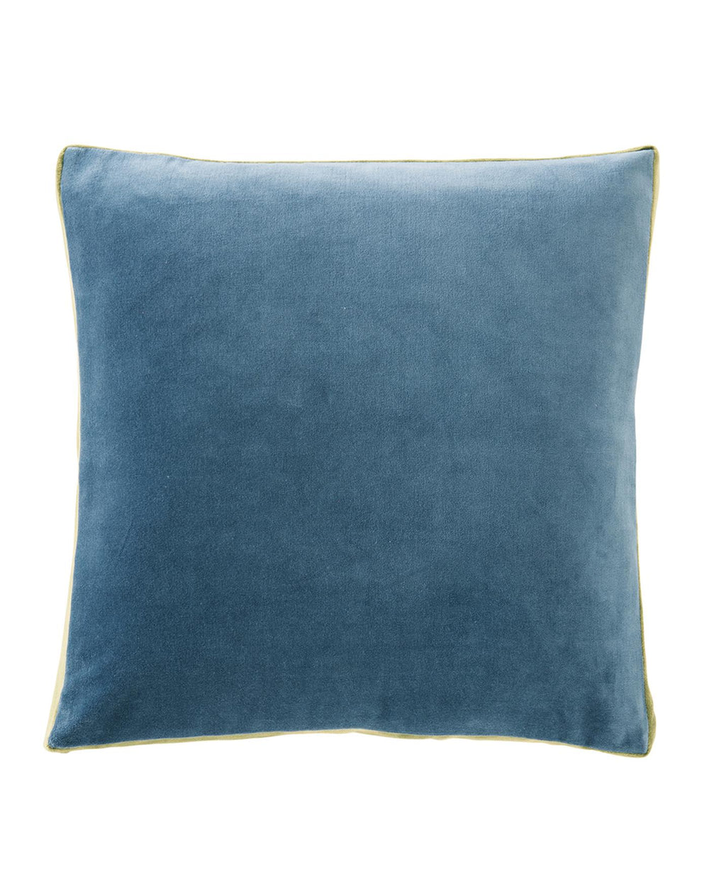 Samtkissenhülle Marineblau-Olive
