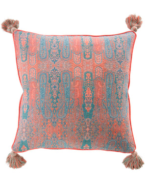 Paisleykissenhülle Pastell