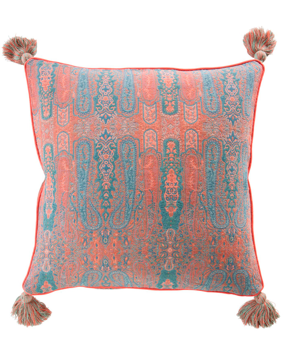 Paisleykissenhülle Pastell