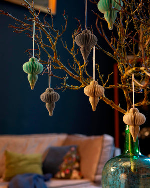 6er Set Tannenbaumschmuck