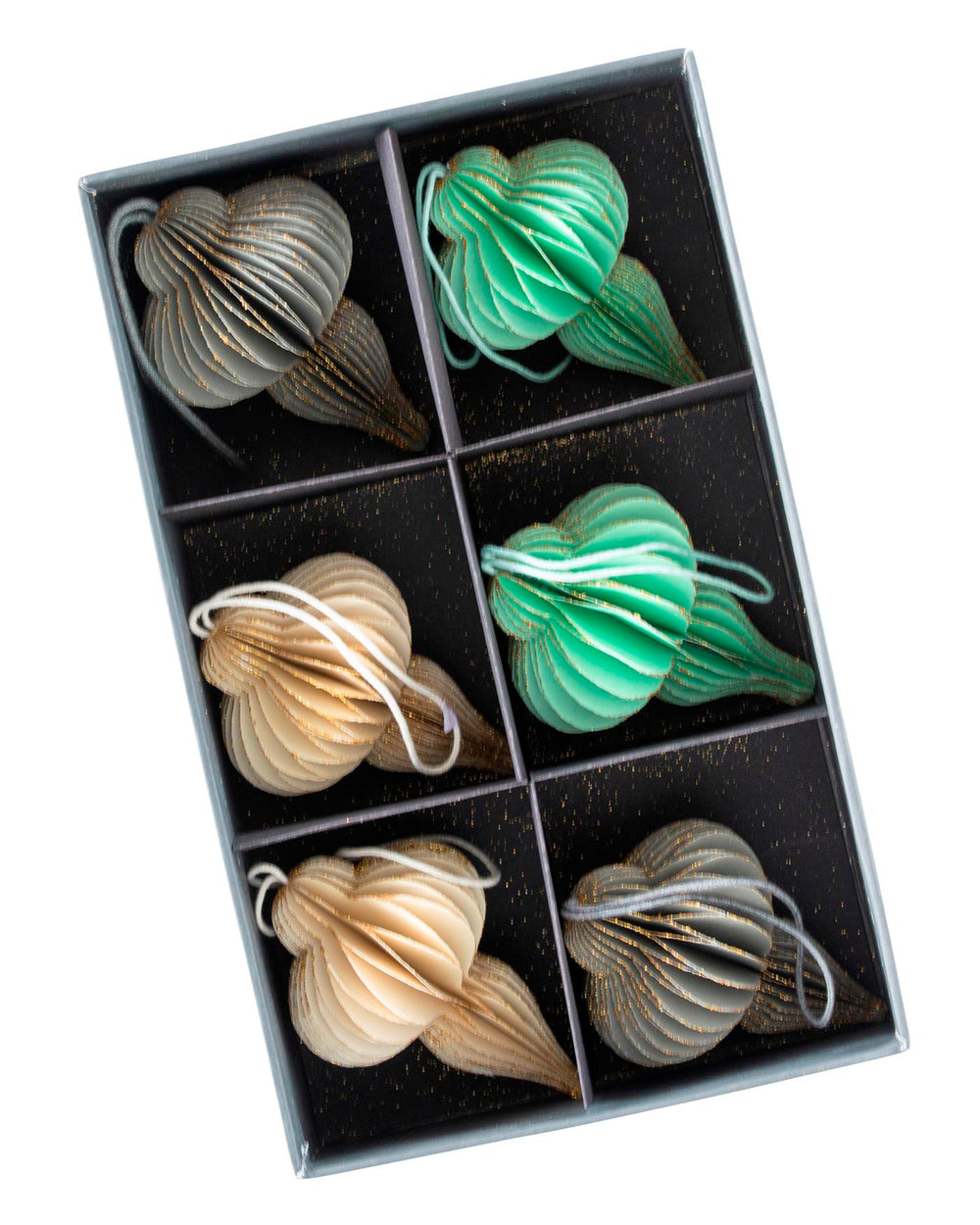 6er Set Tannenbaumschmuck