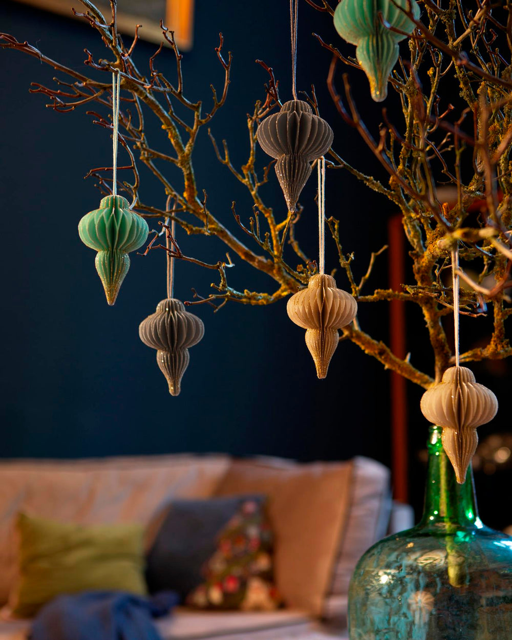 6er Set Tannenbaumschmuck