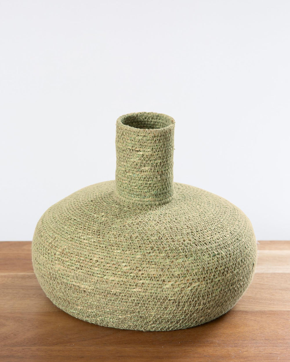 Deko-Vase Seegras Helles Grün