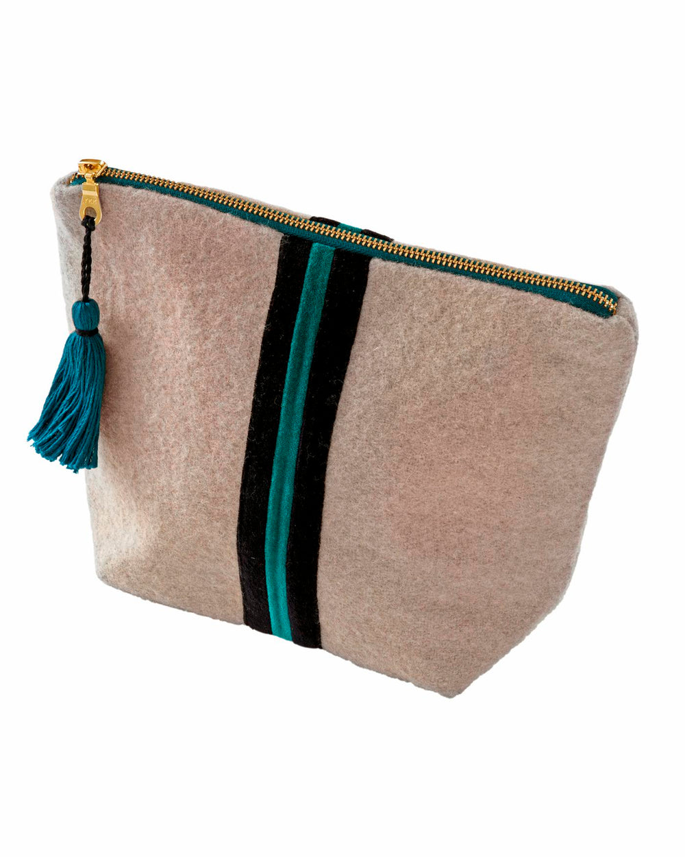 Tasche kleiner Samtstreifen