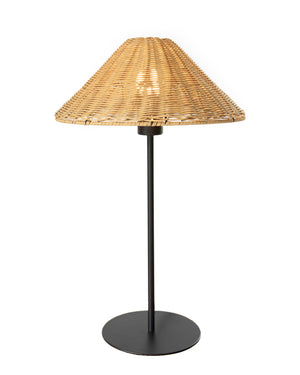 Tischlampe Cordoba Korbgeflecht