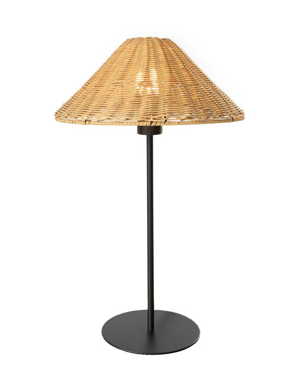 Tischlampe Cordoba Korbgeflecht
