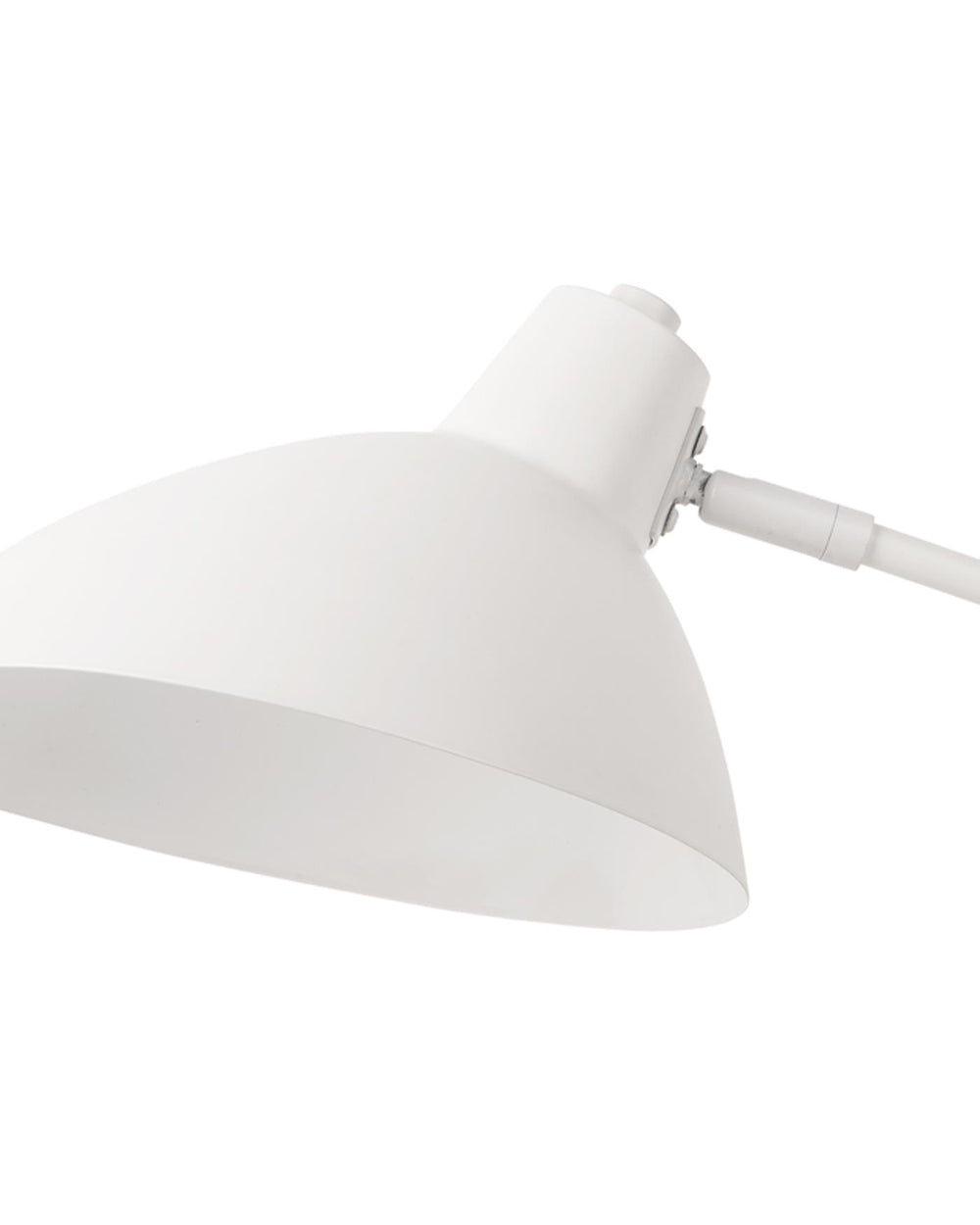 Tischlampe klares weiß