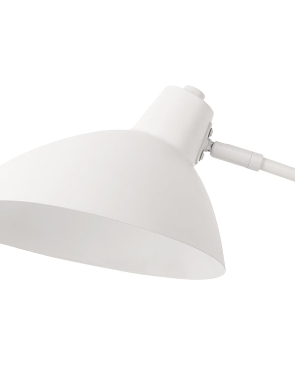 Tischlampe klares weiß