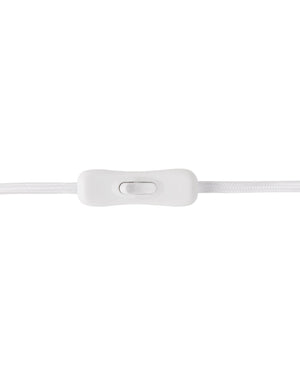 Tischlampe klares weiß