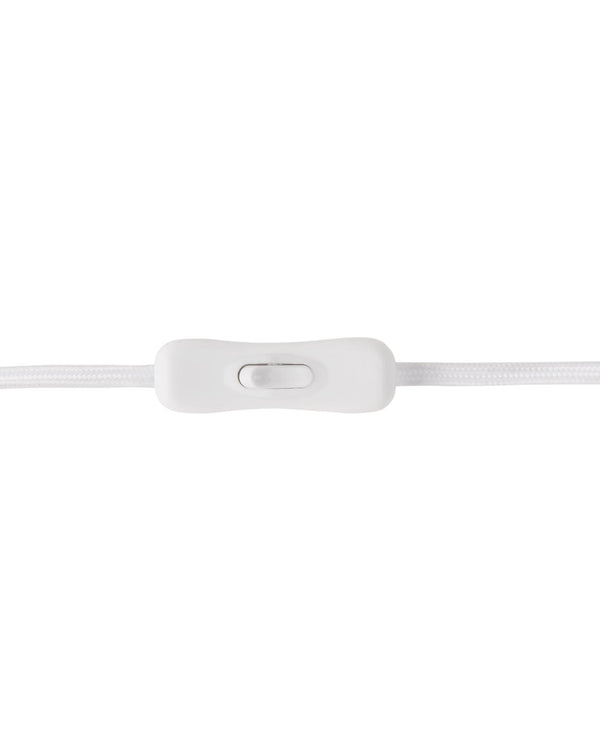 Tischlampe klares weiß
