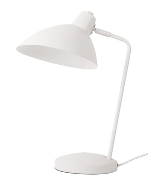 Tischlampe klares weiß