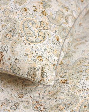 Bettwäsche Paisley, Baumwollsatin - GOTS
