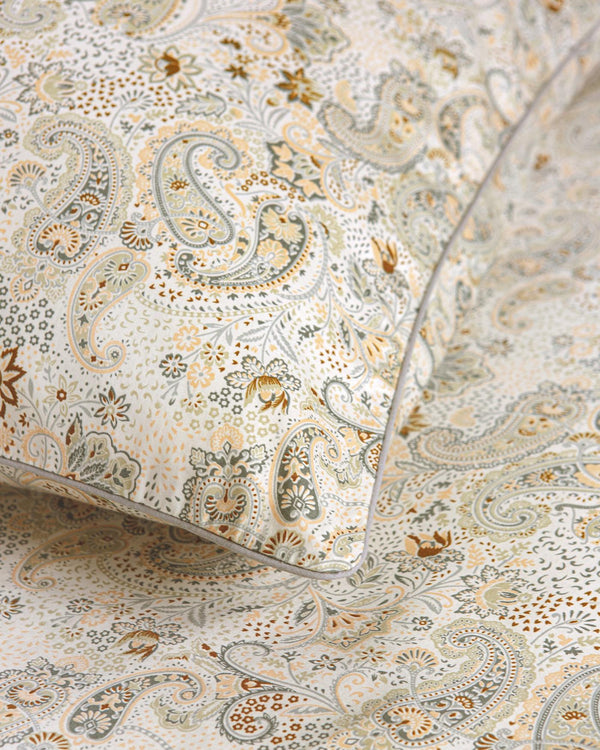 Bettwäsche Paisley, Baumwollsatin - GOTS