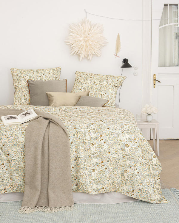 Bettwäsche Paisley, Baumwollsatin - GOTS