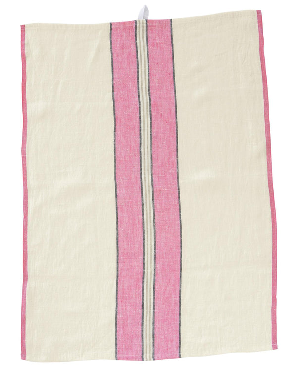 Geschirrtuch Streifen Pink