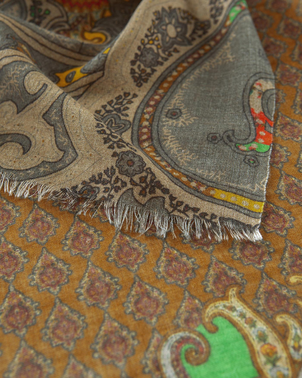 Wollschal Indian Summer Paisley